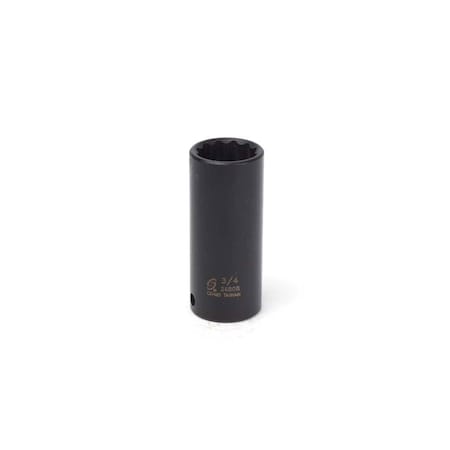 Sunex DEEP IMPACT SOCKET 3/8" DR 3/4" 12 POINT SU36808